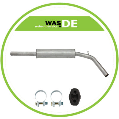 Auspuff Mittelschalldämpfer VW Polo 1.0 - 1.6 1994-2001 Schalldämpfer (6N1-6N2)
