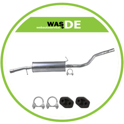 Auspuff Mittelschalldämpfer VW Sharan Ford Galaxy & Seat Alhambra