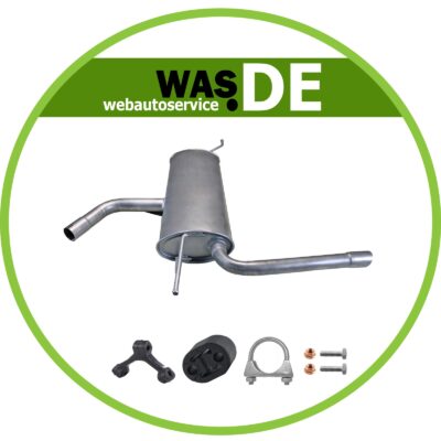 Endschalldämpfer für SEAT Altea XL 5P5, 5P8 1.2/1.6 ab. 2006-, Auspuff