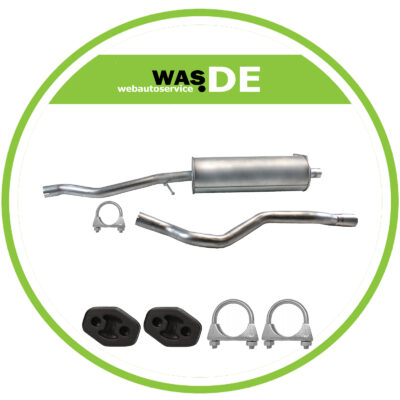 Auspuff Mittelschalldämpfer VW Sharan Ford Galaxy & Seat Alhambra 1.9 TDI