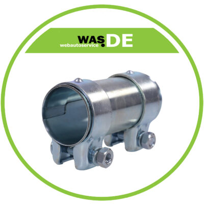 Rohrverbinder 43 mm x 125 mm Ford, Audi A6, Opel, Seat, Skoda, VW Doppelschelle