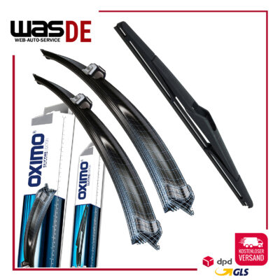 SCHEIBENWISCHER VORNE+HINTEN für Nissan Qashqai (J10 +2) 2006-2013