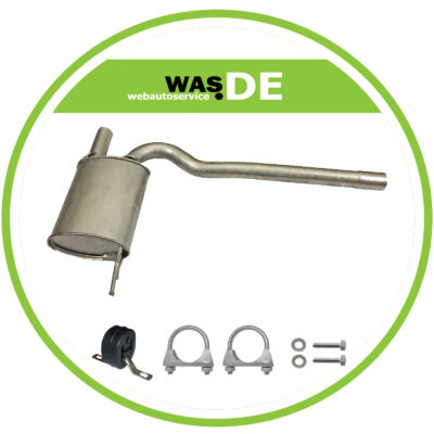Auspuff Mittelschalldämpfer Audi A4 - 1.8 & 1.8 T auch Avant inkl. Montagesatz