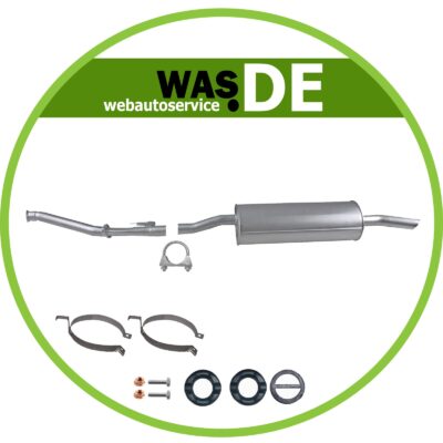 Endschalldämpfer BMW 3er (E30) 316i ab BJ. 1987 auch Touring Endtopf Auspuff