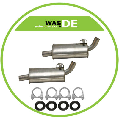 Auspuff links und rechts Opel Diplomat B Kapitän A Admiral B BJ. 1969-1978