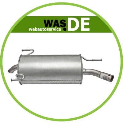 Auspuff Opel Corsa C 2000-2009 1.0 Endschalldämpfer, Endtopf