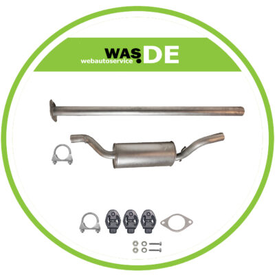 Endschalldämpfer für FORD Focus Focus C-Max 1.6 TDCi & MAZDA 3 1.6 CiTD Auspuff