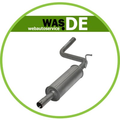 Auspuff Mittelschalldämpfer VW Caddy III Kasten & Kombi 1.6 & 2.0 SDI