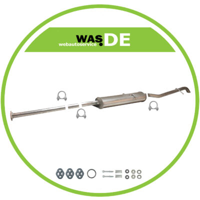 AUSPUFF Schalldämpfer Mercedes A-Klasse W168 82+102+125 PS, BJ. 1997-2004