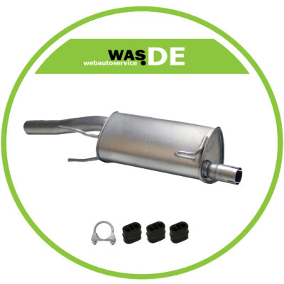 Auspuff Opel Combo 1.7 CDTI 16V 101 PS ab BJ. 2004 Endschalldämpfer Endtopf