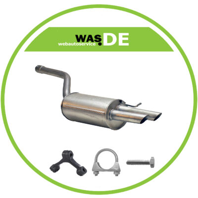 Auspuff Endtopf Skoda Octavia II 1.4 & 1.8 TSI, 1.9 TDI 2.0 FSI VW Jetta, Golf V