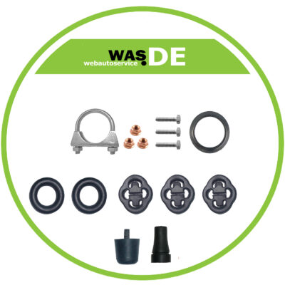 Anbausatz Montagesatz, Zubehör ab Kat für Audi 100, A6, Sedan, Avant, 2.8, 2.6