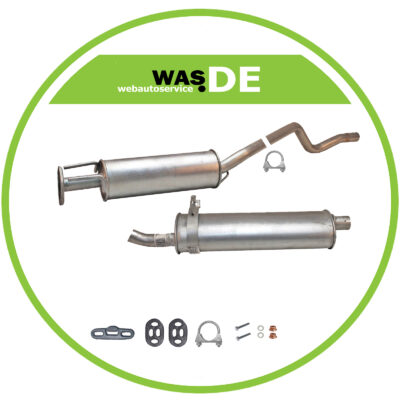 Auspuffanlage Opel Astra F Fließheck 1.4 1.6 1.7 D, 1.8 2.0 Auspuff