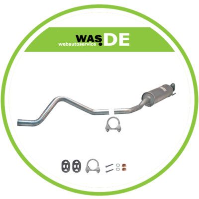 Auspuff Mittelschalldämpfer Opel Astra F Caravan (T92) 1.4 1.6 1.7TD 1.8 2.0