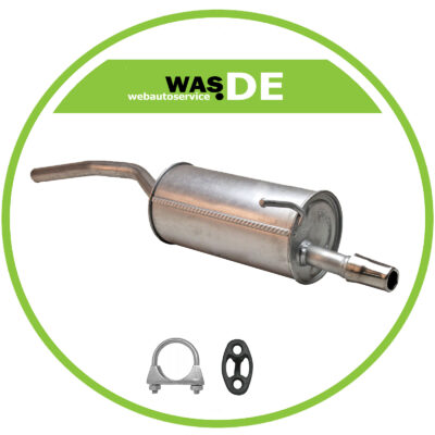 Endschalldämpfer Dacia Duster 1.6 16V 105PS ab BJ. 2010 Endtopf Auspuff