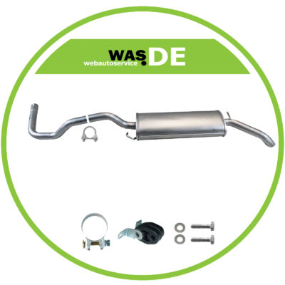 Endschalldämpfer VW POLO CLASSIC/VARIANT 1.4 Stufenheck, BJ. 1995-2001 Auspuff