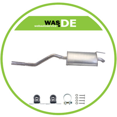 Endschalldämpfer VW CADDY II 1.4,1.6,1.9D,1.9SDI Kasten, Kombi BJ. 95-03 Auspuff