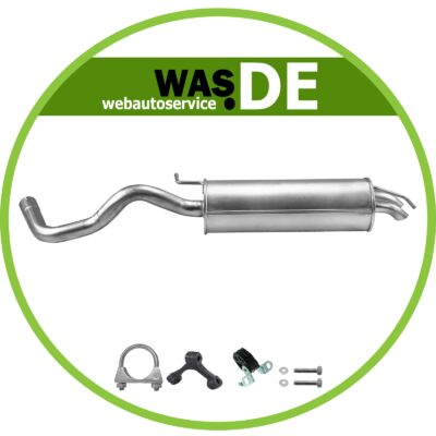 Endschalldämpfer für Audi A3, Seat Leon, VW Golf IV, New Beetle 1.9 TDI Auspuff