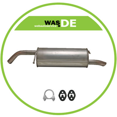 Auspuff Ford Fiesta VI (CB1, CCN) 1.25, 1.4, ab Bj. 2008 Endschalldämpfer