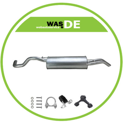 Auspuff Endtopf Seat Toledo II, Skoda Octavia, VW Bora Golf IV 1.6 FSI 1.8 & 2.0