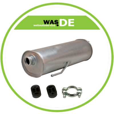 Auspuff Peugeot 206 Schrägheck 1998-2008 Endschalldämpfer Schalldämpfer Endtopf