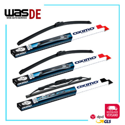 SCHEIBENWISCHER SET VORNE + HINTEN VW GOLF 3 III (1H1) & GOLF 4 IV (1J1)