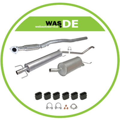 Auspuffanlage ab Kat OPEL ASTRA H CARAVAN L35 1.6 1.8 Auspuff inkl. Anbausatz