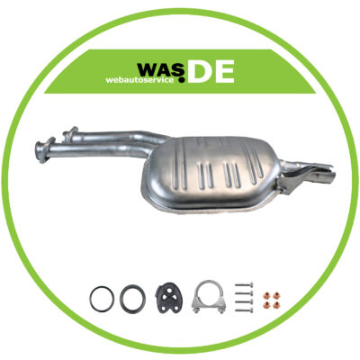 Auspuff Mittelschalldämpfer Mercedes E-Klasse Kombi (S124) & Stufenheck (W124)