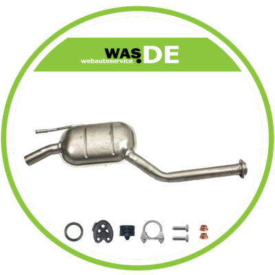 Auspuff Mittelschalldämpfer Mercedes Benz Kombi Stufenheck E-Klasse (W124 S124)