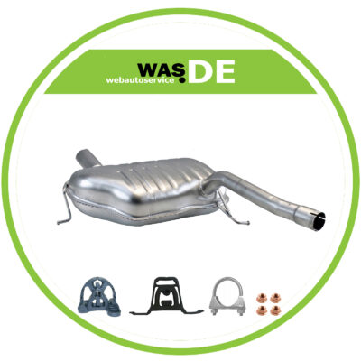 Endschalldämpfer BMW E46 1.6 1.8 2.0 316Ti/318Ti 2001- Auspuff