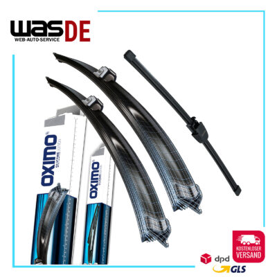 SCHEIBENWISCHER, VORNE + HINTEN für Golf Plus (5M1) Schrägheck ab. Bj. 01.2005-