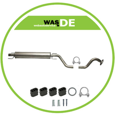 Auspuff Mittelschalldämpfer Opel Zafira A 1.6-2.2 16V 1999-2005 Schalldämpfer