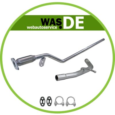 Vornerohr , Mittelrohr für DACIA SANDERO II 0.9 TCe ab. Bj. 10/2012-, Auspuff