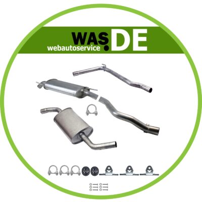 Auspuffanlage für VW TRANSPORTER IV T4 1.9D, 2.4D, 2.0 SWB Bus Kasten 1990-