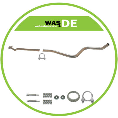 Auspuff Mittelrohr Peugeot 207, 207+ (WA_, WC_) 1.4, 73PS Schrägheck, Kombi