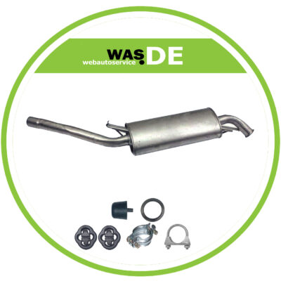 Auspuff Mittelschalldämpfer Audi 100 & A6 (4A, C4) 2.0, 2.0 E & 2.4 D auch Avant