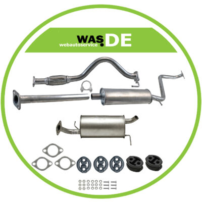 Auspuffanlage HYUNDAI GETZ 1.1i 12v 67 PS ab. Bj. 2006 - Auspuff