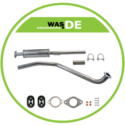 Auspuff Mittelschalldämpfer Chevrolet Aveo Kalos & Daewoo Kalos 1.2 1.4 1.4 16V