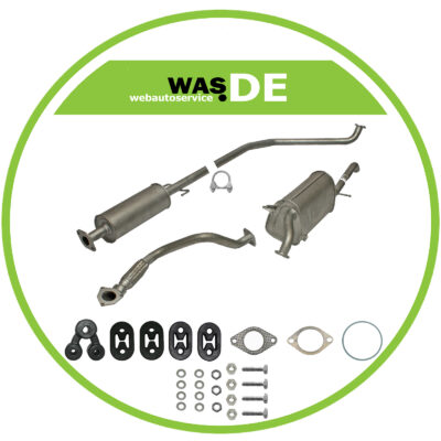 Auspuffanlage Auspuff ab Kat Chevrolet & Daewoo Kalos 1.4 1.4 16V Stufenheck