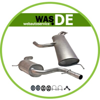 Auspuffanlage für VW Golf V & Golf V Plus 1.4 TSI/2.0 FSI ab. Bj. 2003 Auspuf