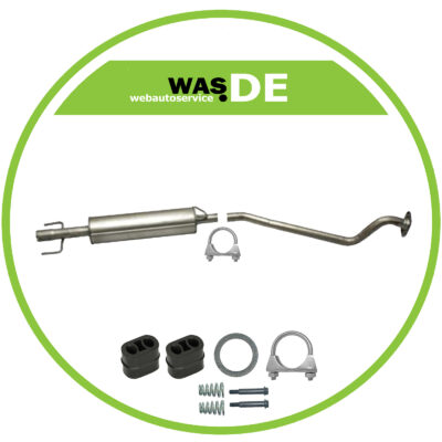 Auspuff Mittelschalldämpfer Opel Astra G 1.4 & 1.6 1998-2005 Schalldämpfer
