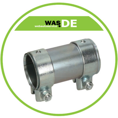 Auspuff Schelle Rohrverbinder Universal Doppelschelle Ø 55 mm x 125 mm