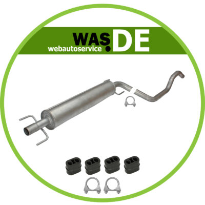 Auspuff Mittelschalldämpfer Opel Zafira B 1.6-1.8  2005-2015 Schalldämpfer (A05)